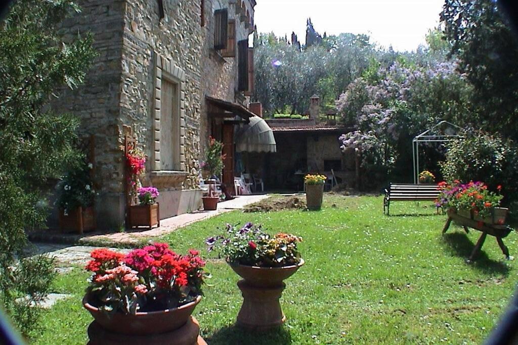 Ferienwohnung Casa La Torre Un Castello Alle Porte Di Firenze Exterior foto