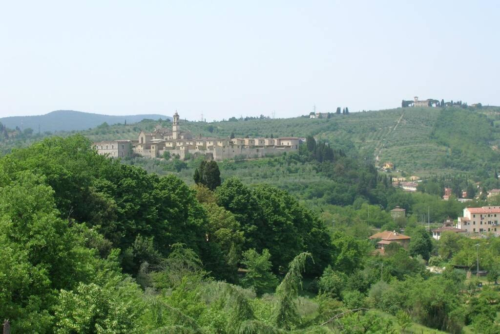 Ferienwohnung Casa La Torre Un Castello Alle Porte Di Firenze Exterior foto